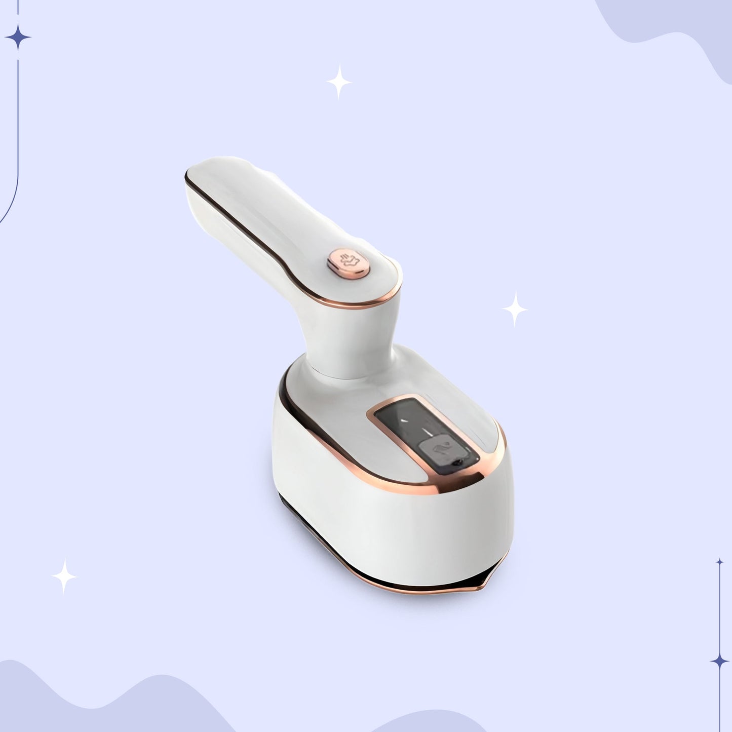 Bärbart mikroångstrykjärn