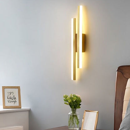 Modern linjär LED-vägglampa