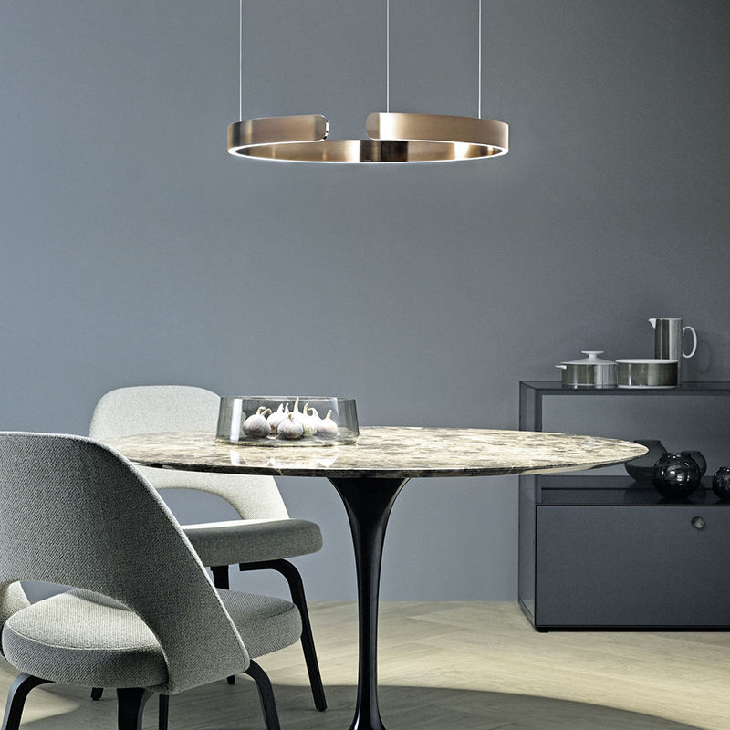 Modern LED-ringpendellampa