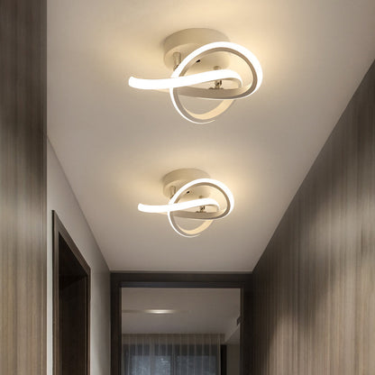 Modern geometrisk LED-taklampa