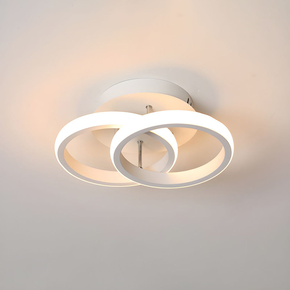 Modern geometrisk LED-taklampa