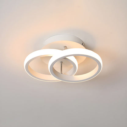 Modern geometrisk LED-taklampa