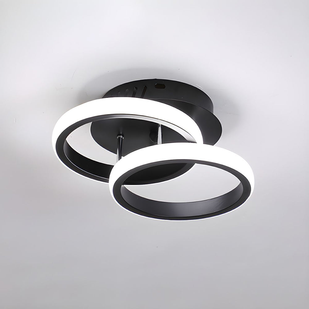 Modern geometrisk LED-taklampa