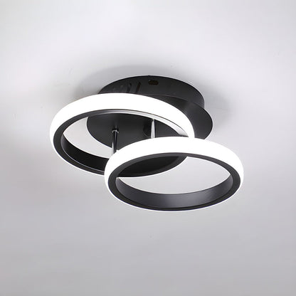 Modern geometrisk LED-taklampa