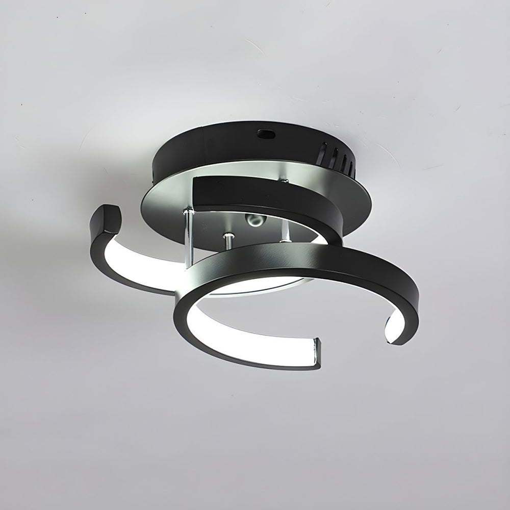 Modern geometrisk LED-taklampa