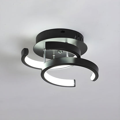 Modern geometrisk LED-taklampa