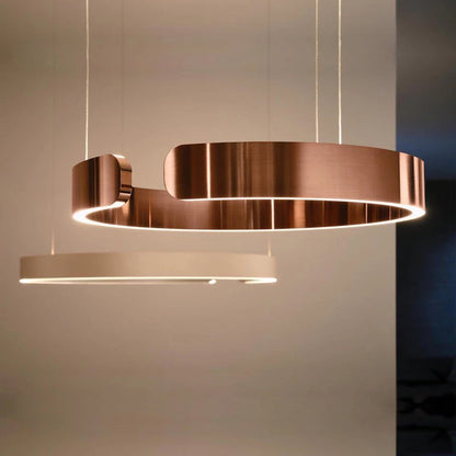 Modern LED-ringpendellampa