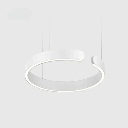 Modern LED-ringpendellampa