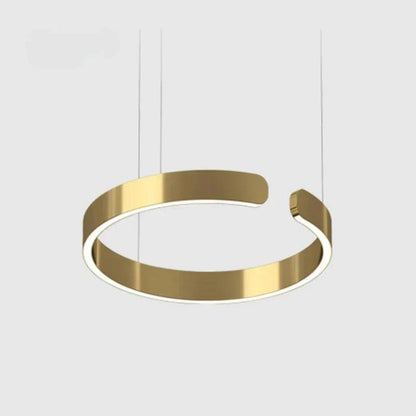 Modern LED-ringpendellampa