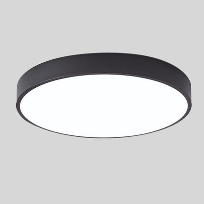 Modern rund LED-taklampa
