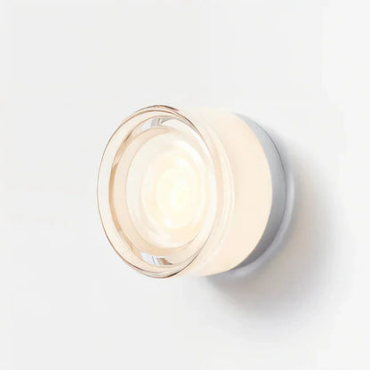 Scadinavian minimalistisk rund LED-vägglampa