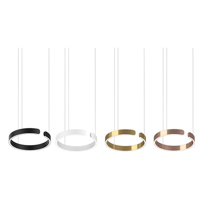 Modern LED-ringpendellampa