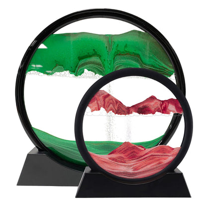 3D-rörligt sandlandskap