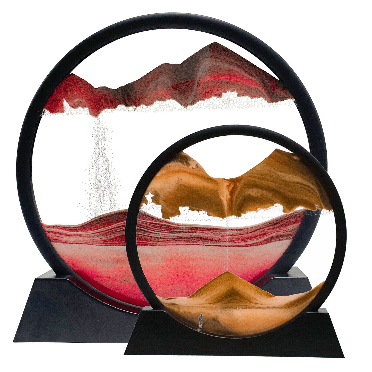 3D-rörligt sandlandskap