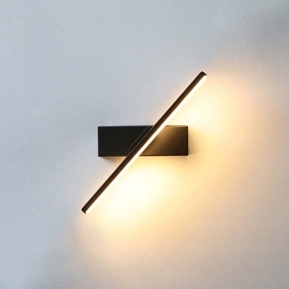 Minimalistisk roterbar vägglampa