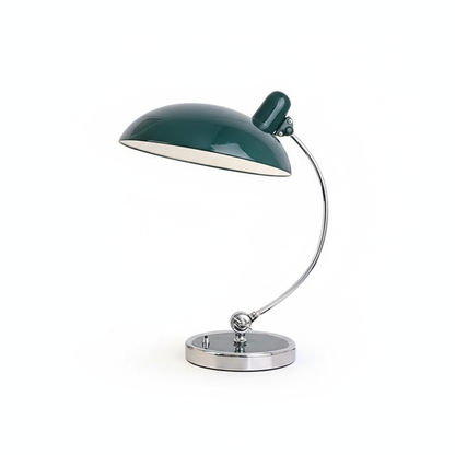 Skandinavisk minimalistisk skrivbordslampa med justerbar böjd arm