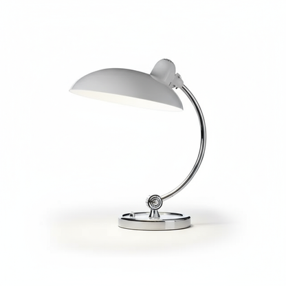 Skandinavisk minimalistisk skrivbordslampa med justerbar böjd arm