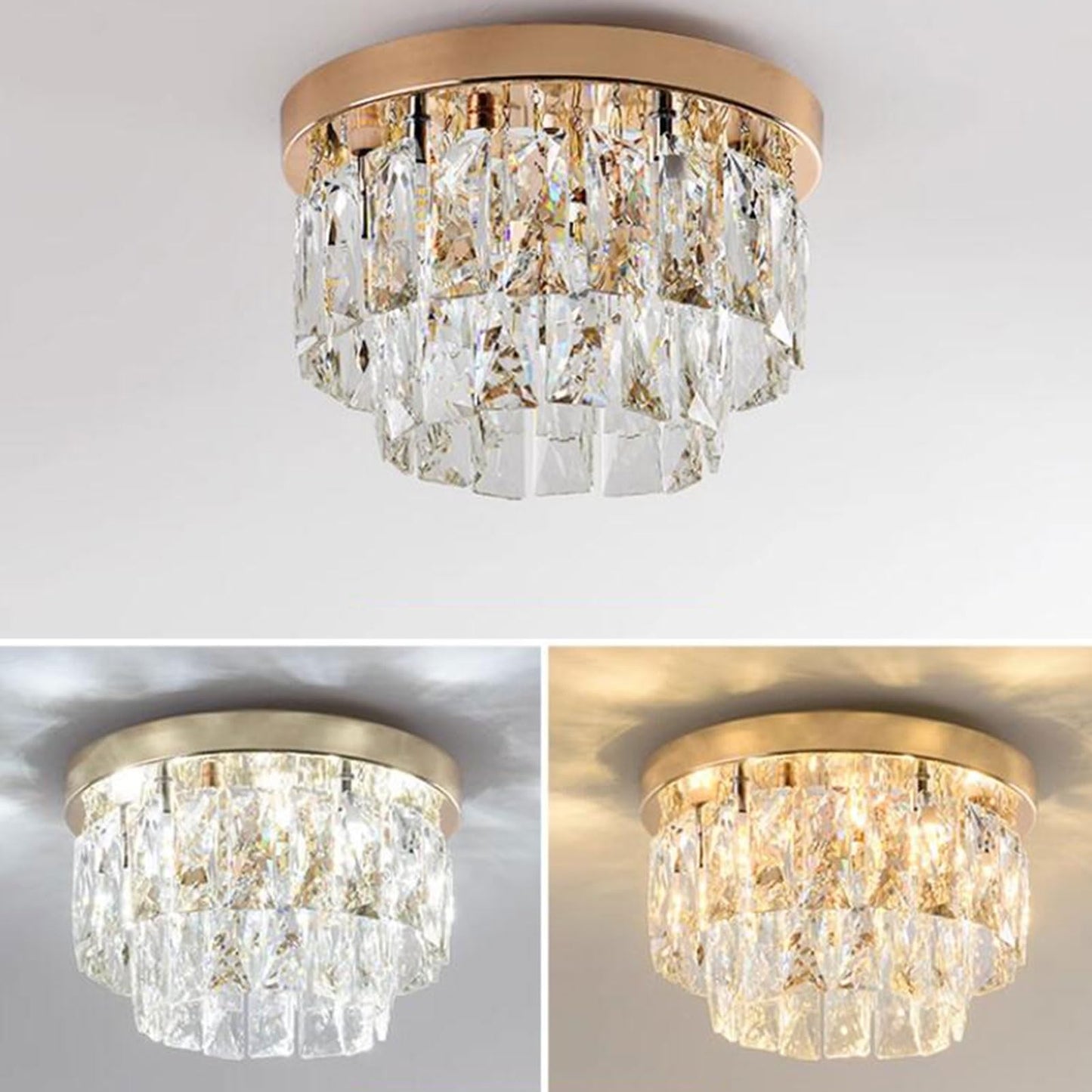 Art Deco LED-taklampa