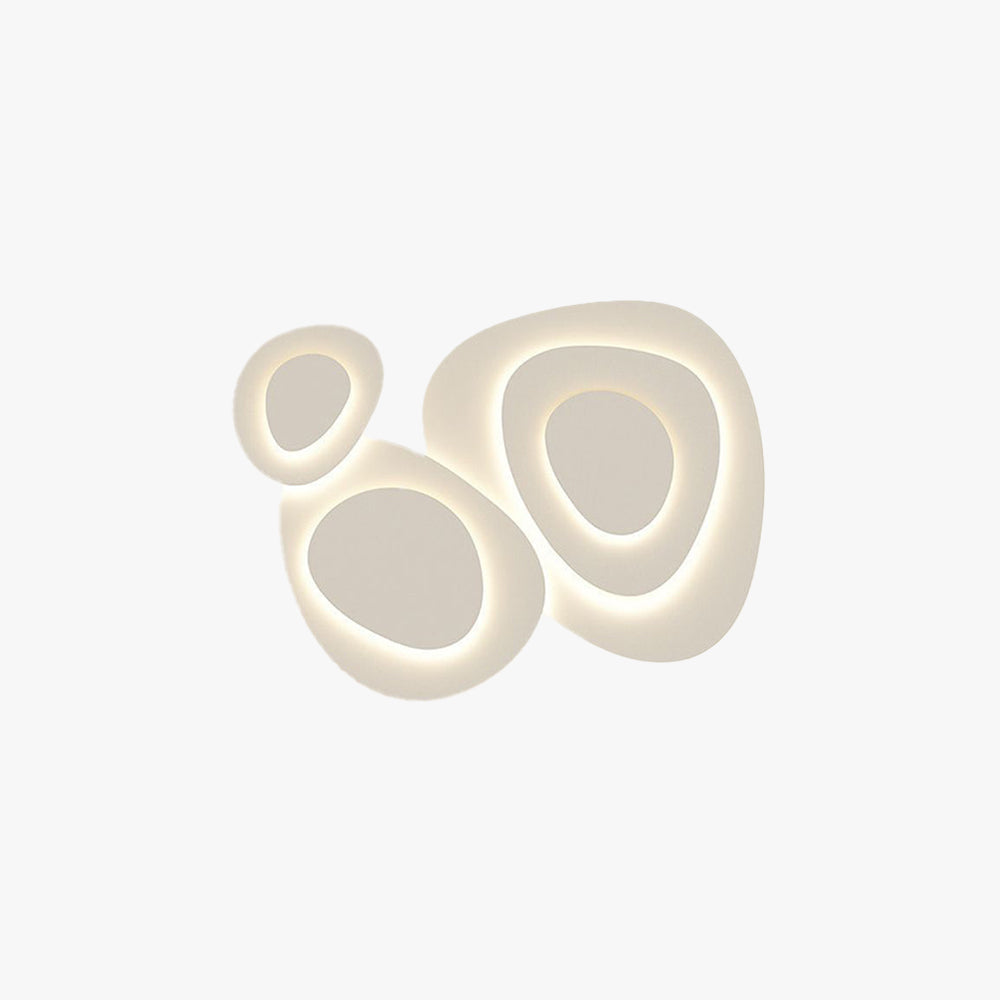 Modern triangulär LED-taklampa för infälld montering