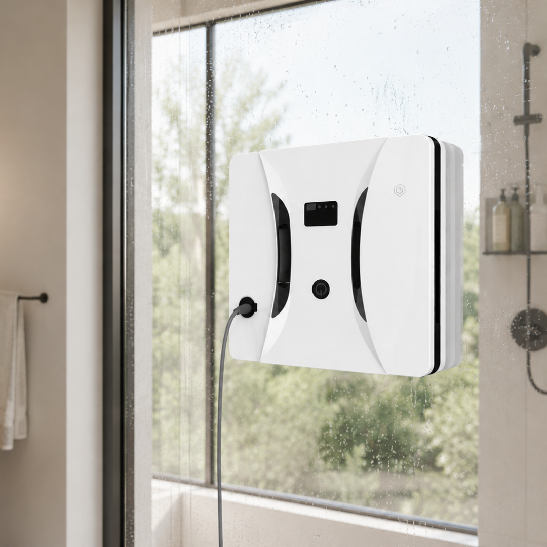 Automatisk Fönsterrobot – Smart Fönsterputs med Fjärrkontroll