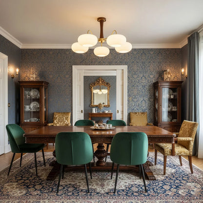 Modern vintage taklampa i form av persimon