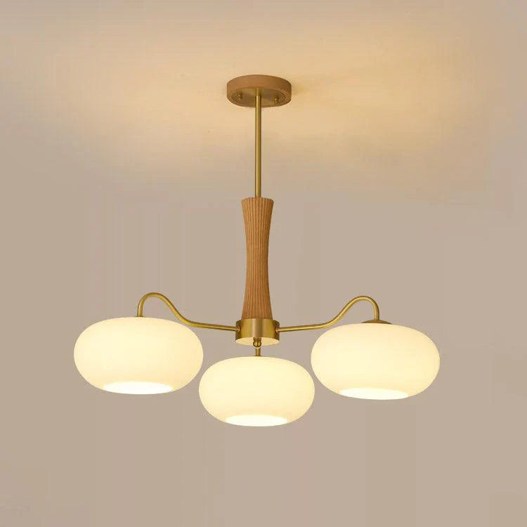 Modern vintage taklampa i form av persimon