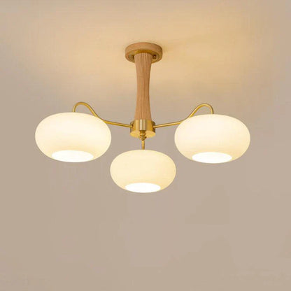 Modern vintage taklampa i form av persimon