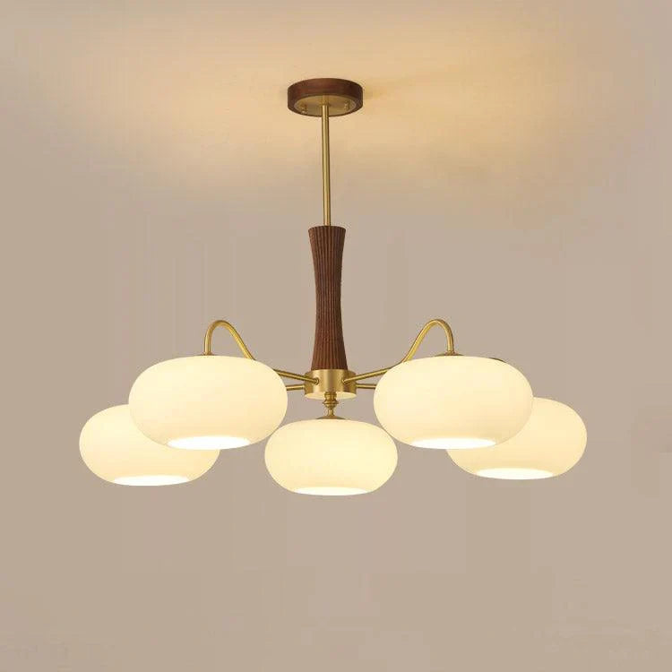 Modern vintage taklampa i form av persimon