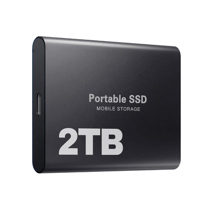 2TB bärbar höghastighets-SSD i fickformat