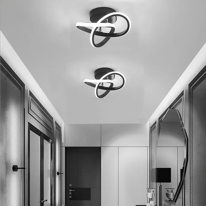Modern geometrisk LED-taklampa