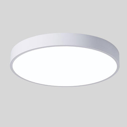 Modern rund LED-taklampa