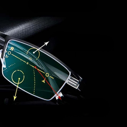 Multifokuserade läsglasögon