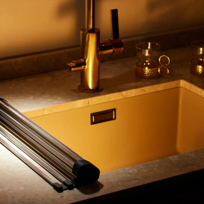 Hållbart diskställ – miljövänlig diskbänksorganisatör