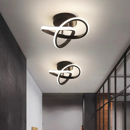 Modern geometrisk LED-taklampa