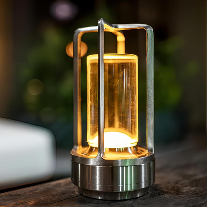 Kristalllykta bordslampa