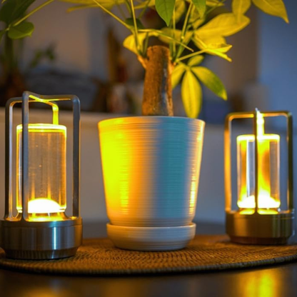 Kristalllykta bordslampa