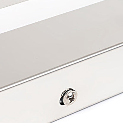 Minimalistisk rektangulär LED-vägglampa med spegel framtill