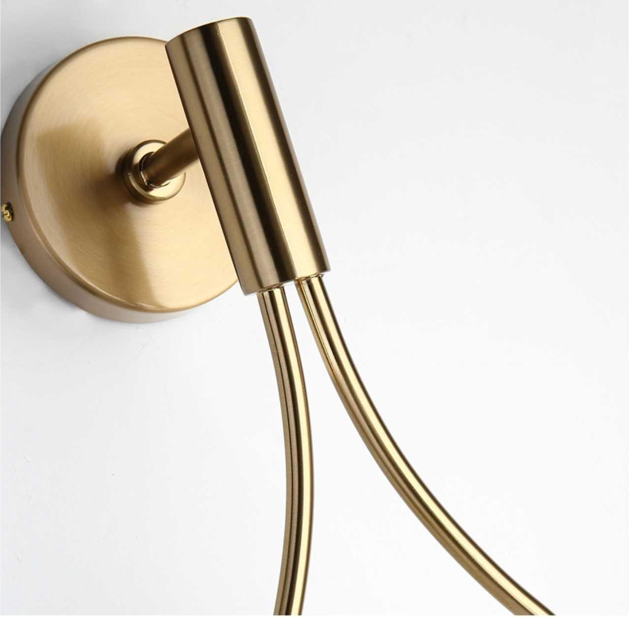 LED-vägglampa från mitten av århundradet