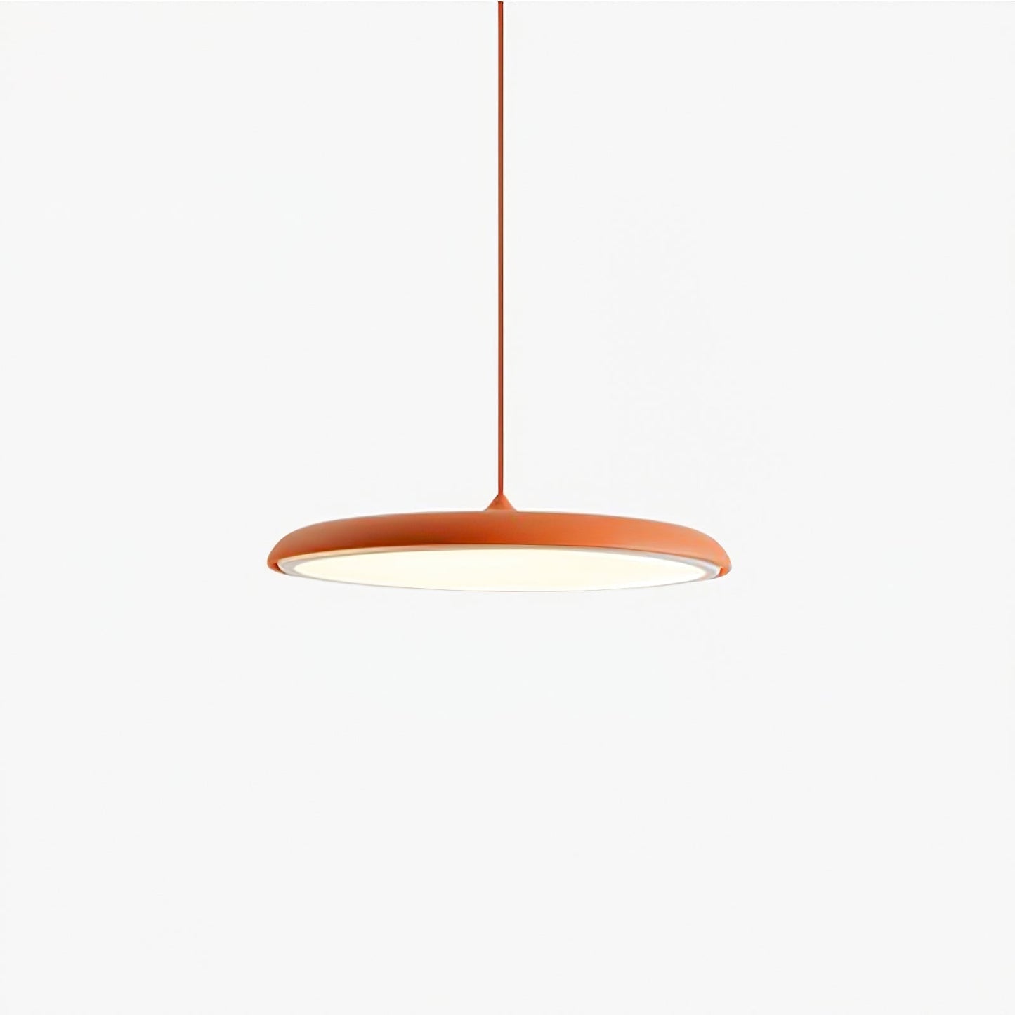 Modern minimalistisk LED-pendellampa i macaronfärger