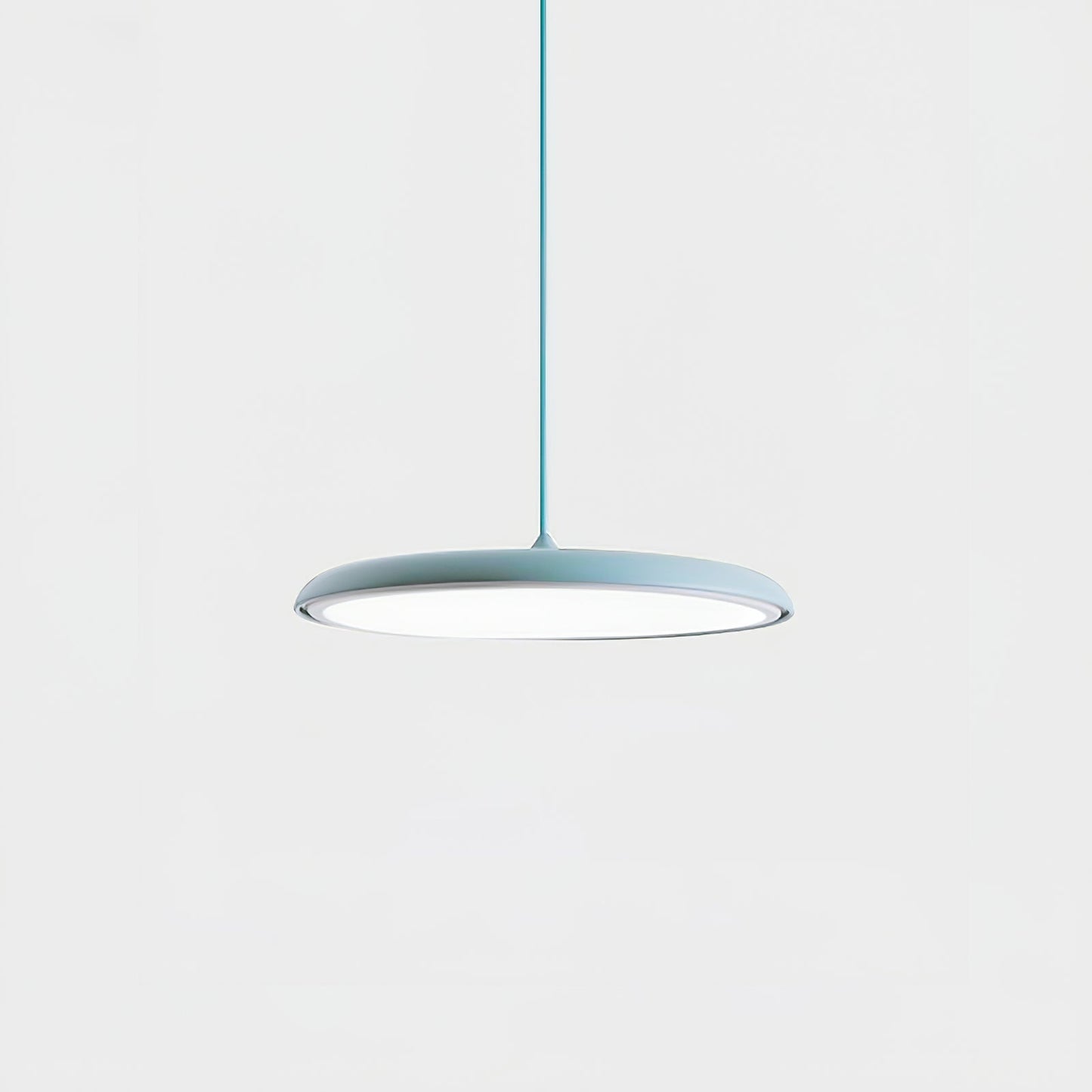 Modern minimalistisk LED-pendellampa i macaronfärger