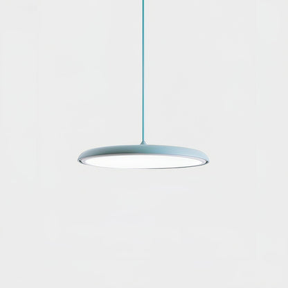 Modern minimalistisk LED-pendellampa i macaronfärger