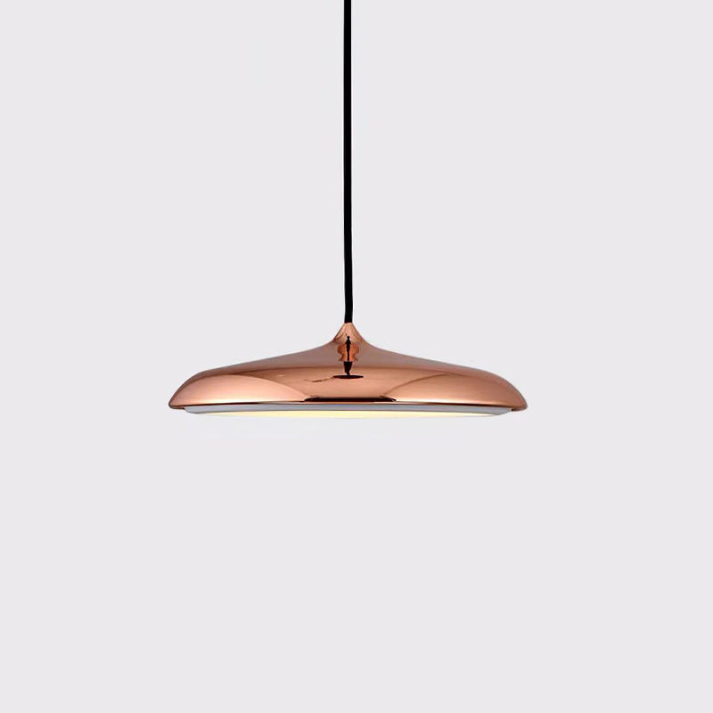 Modern minimalistisk LED-pendellampa i macaronfärger