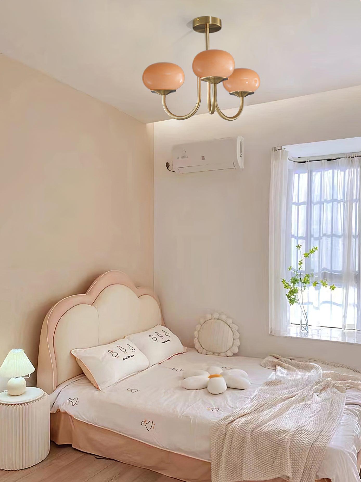 Industrialistisk minimalistisk ljuskrona