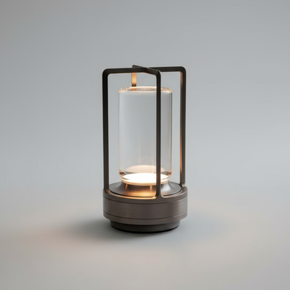 Skandinavisk trådlös uppladdningsbar snygg LED-bordslampa