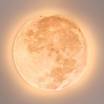 Minimalistisk infälld rund taklampa med månskenor