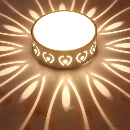 Modern energibesparande LED-taklampa