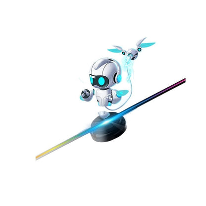 Naked Eye 3D Holografisk Fläkt 