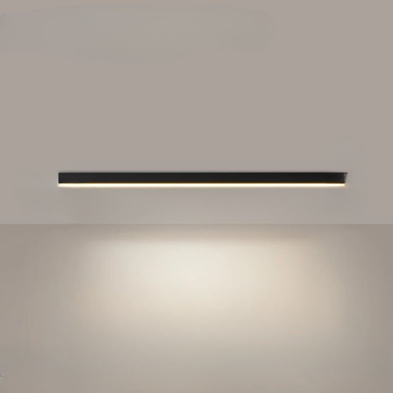 Minimalistisk modern linjär LED-taklampa