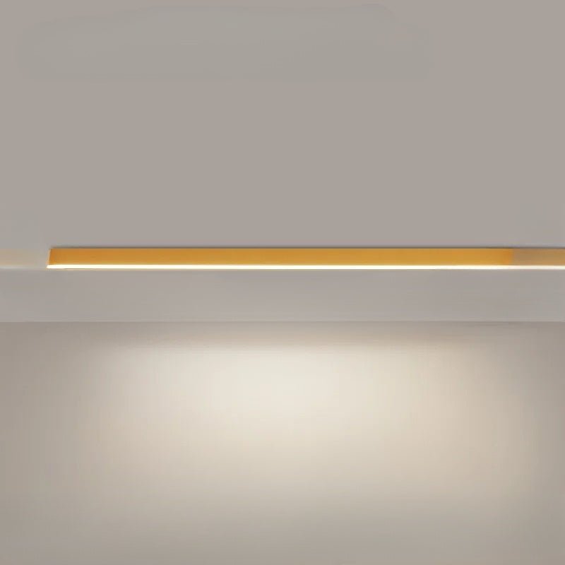Minimalistisk modern linjär LED-taklampa