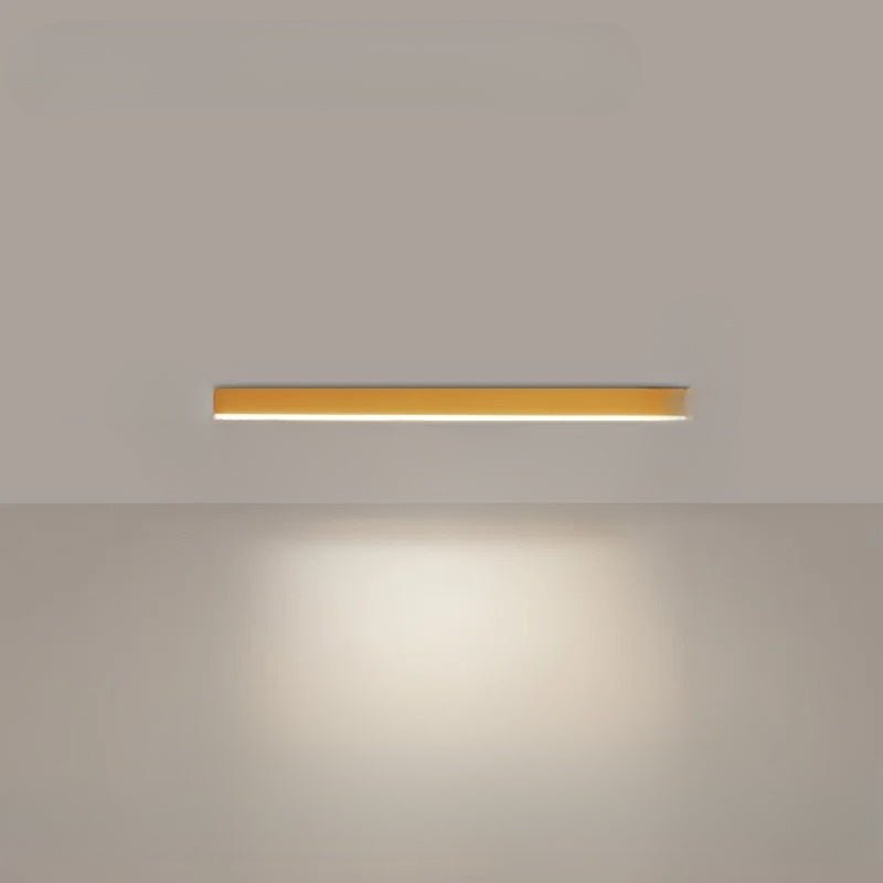 Minimalistisk modern linjär LED-taklampa